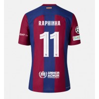Barcelona Raphinha Belloli #11 Domáci futbalový dres 2023-24 Krátky Rukáv